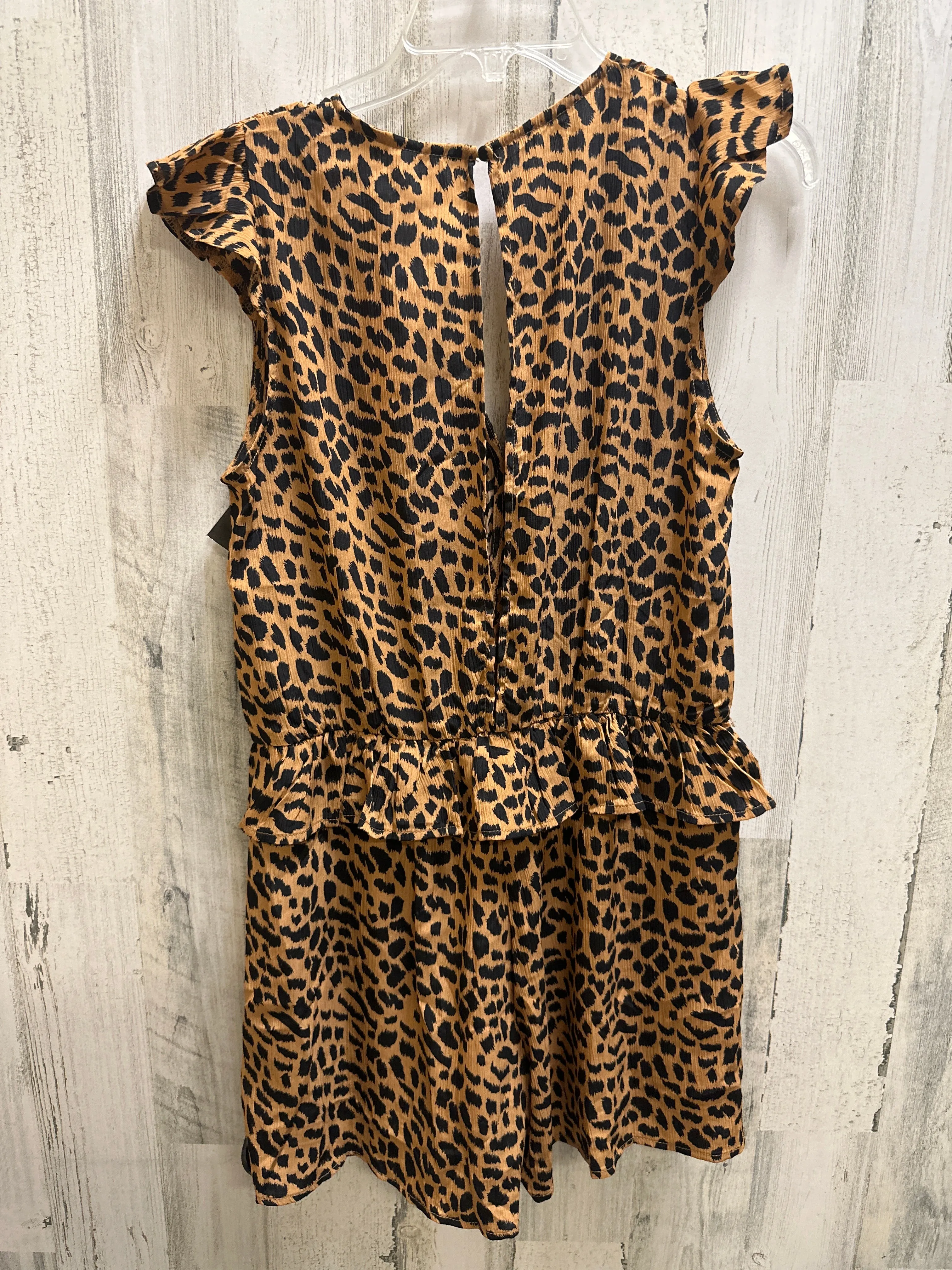 Animal Print Romper Glam, Size M