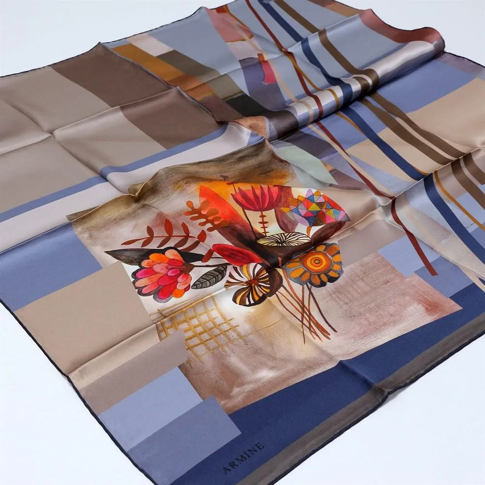 Armine Summer Turkish Silk Scarf No. 4