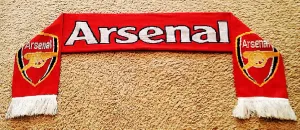 Arsenal FC, London- English Premier League, Fan Novelty Scarf