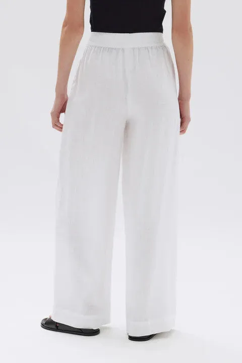 Assembly Label - Nilsa Pant, White