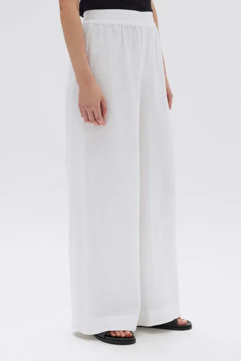 Assembly Label - Nilsa Pant, White