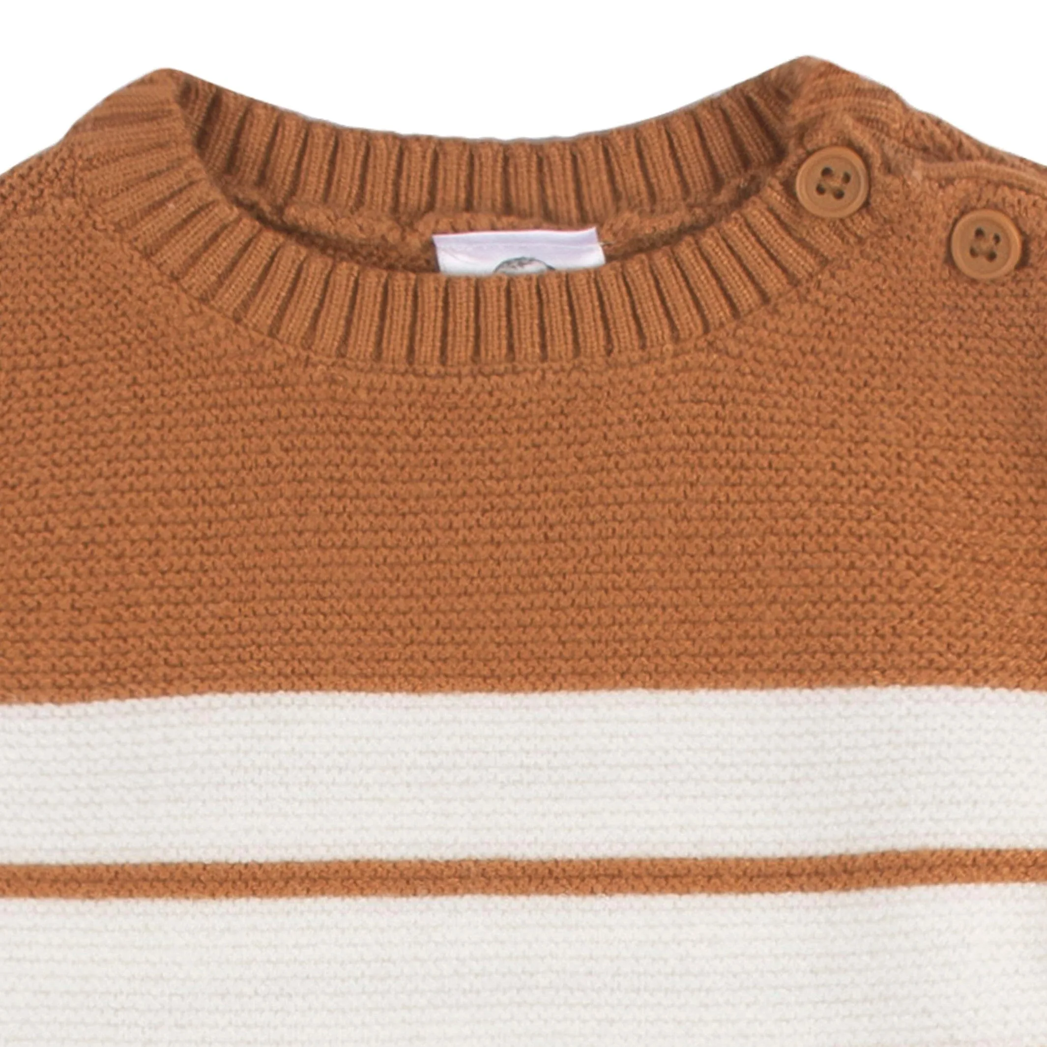 Baby Boys Fox Sweater Knit Romper