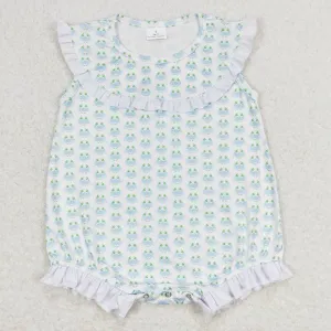 Baby Infant Girls Romper Crabs Sleeveless Rompers SR1435