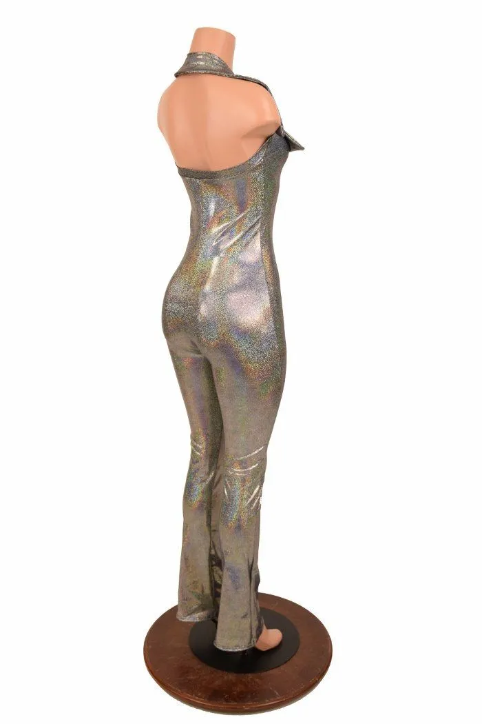 Backless Catsuit with Showtime Collar