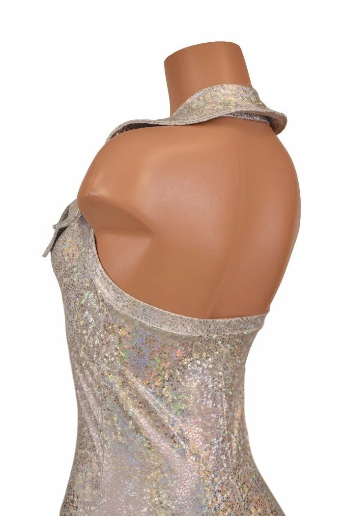 Backless Catsuit with Showtime Collar