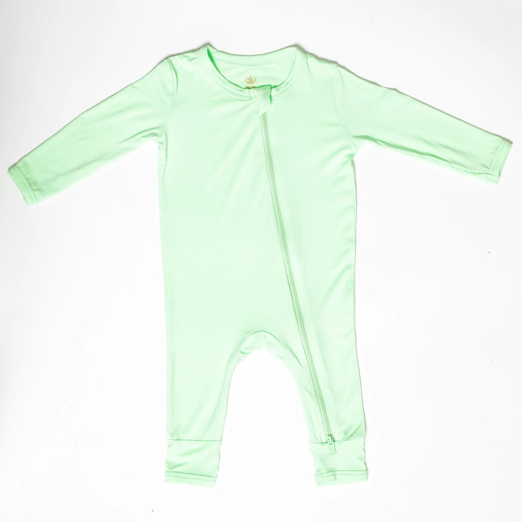 Bamboo Zipper Long Sleeve Baby Romper