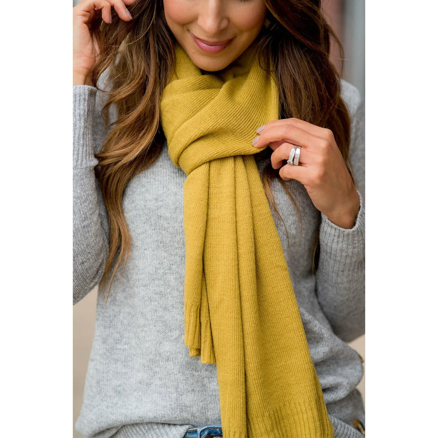 Basic Knit Scarf