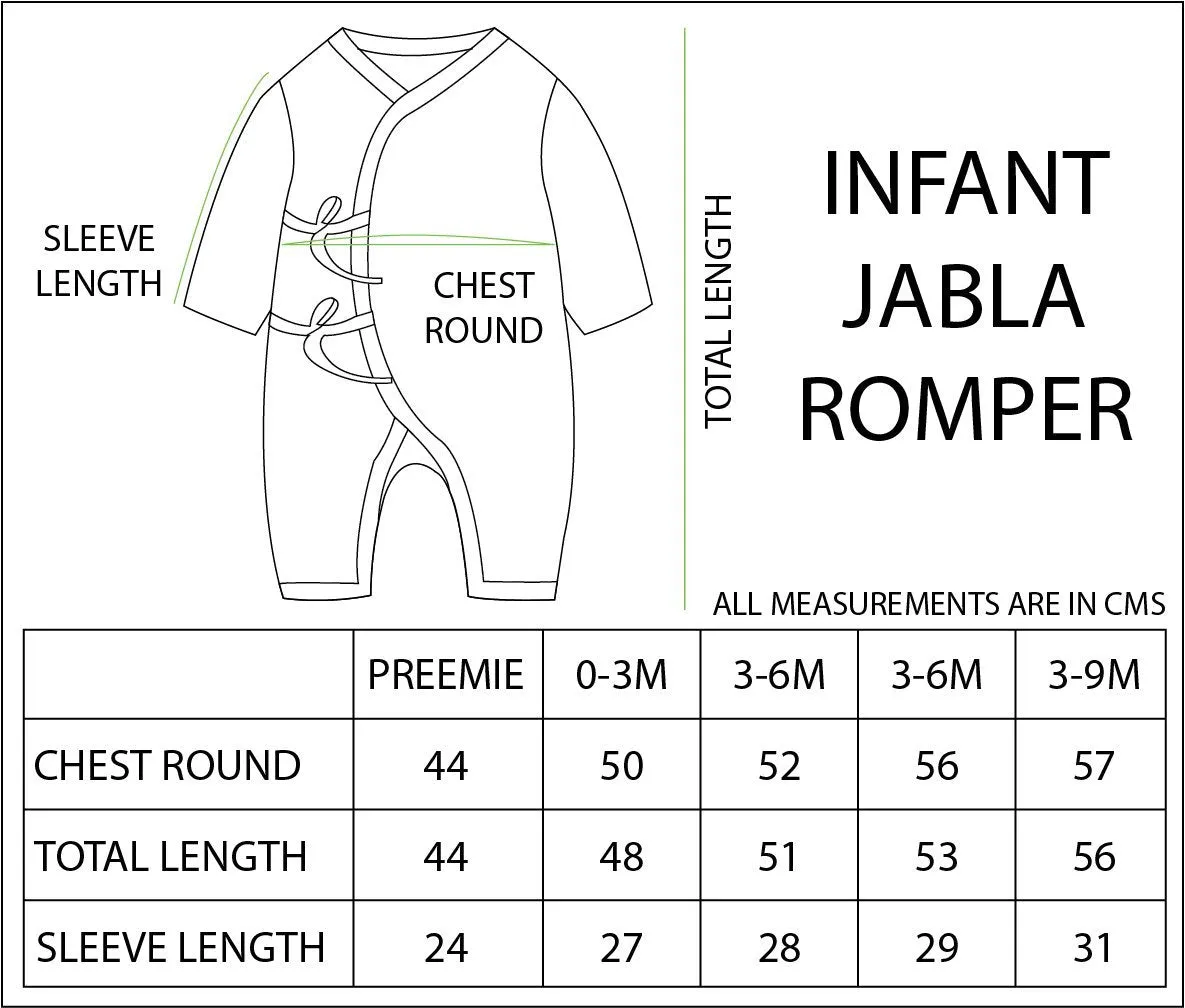 Bear in the Garden Infant Romper (Jabla Style)