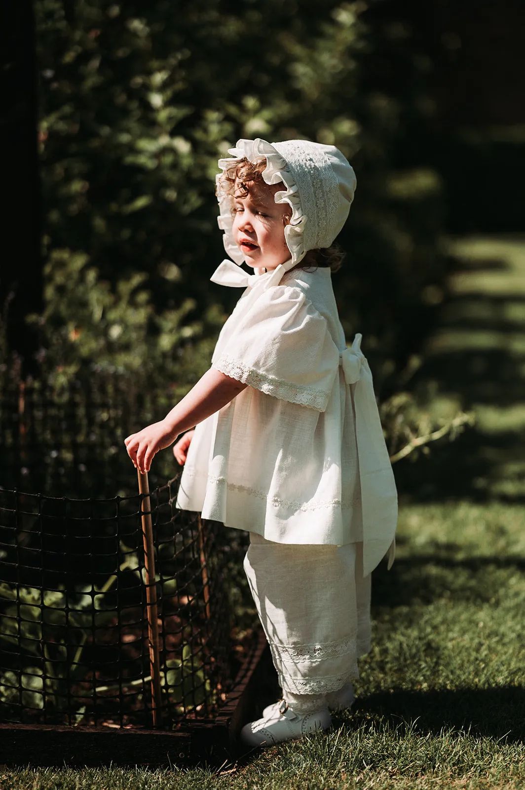 Beautiful Christening dress & bloomers ‘Thea’