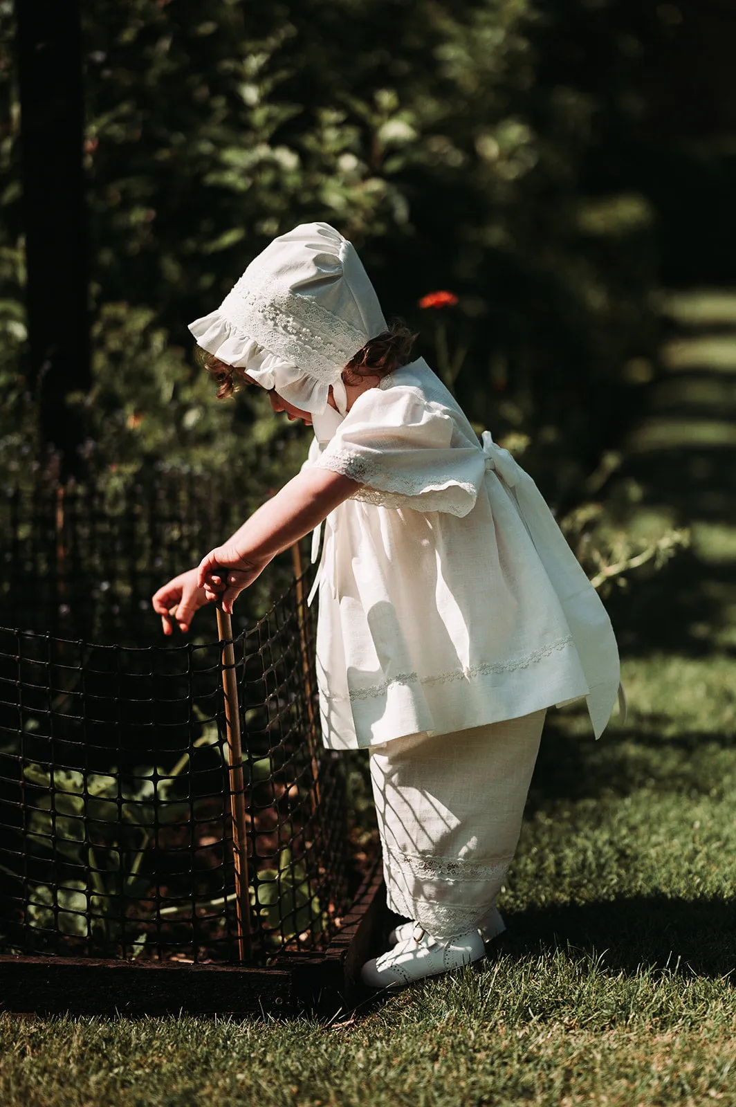 Beautiful Christening dress & bloomers ‘Thea’