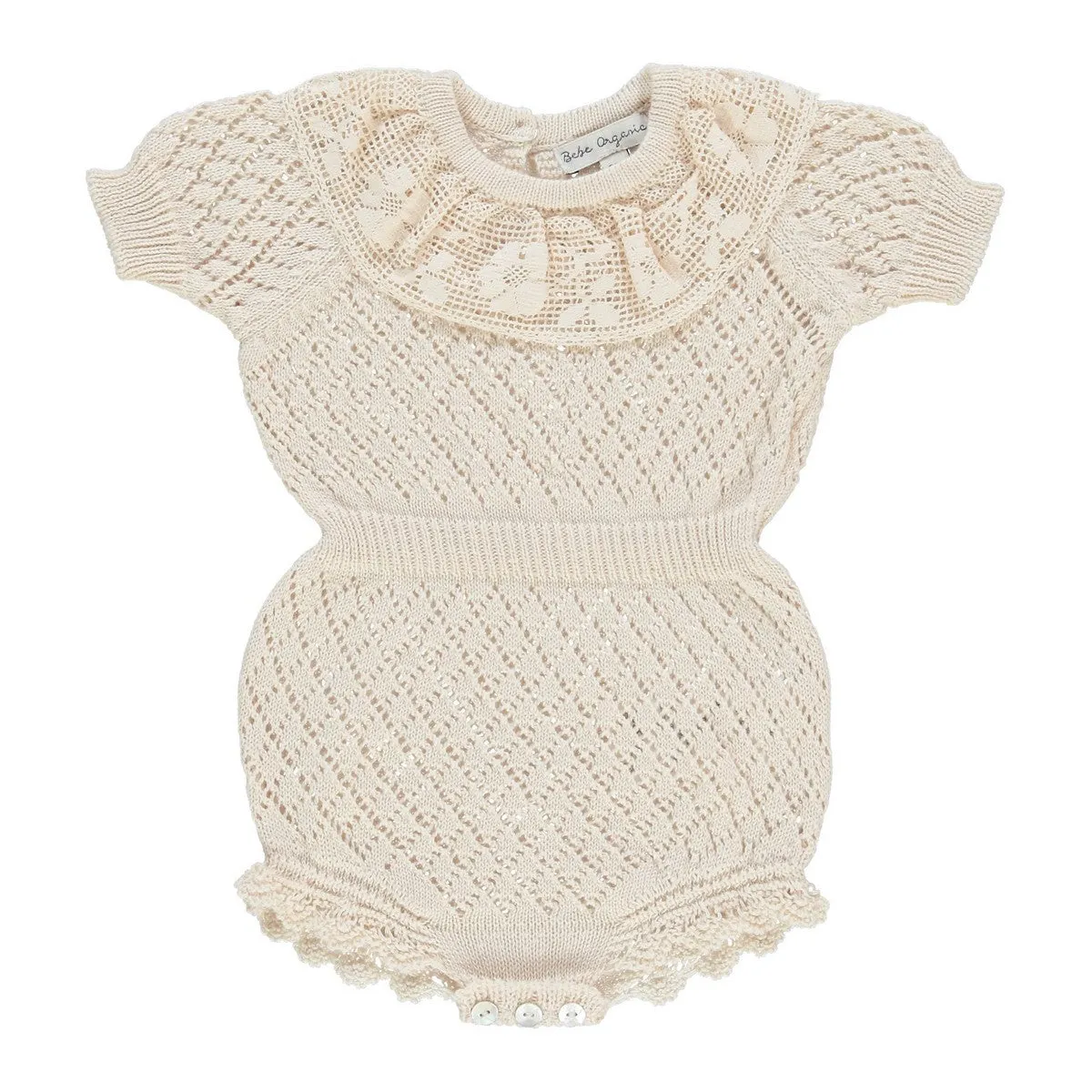 BEBE ORGANIC NATURAL MILA ROMPER