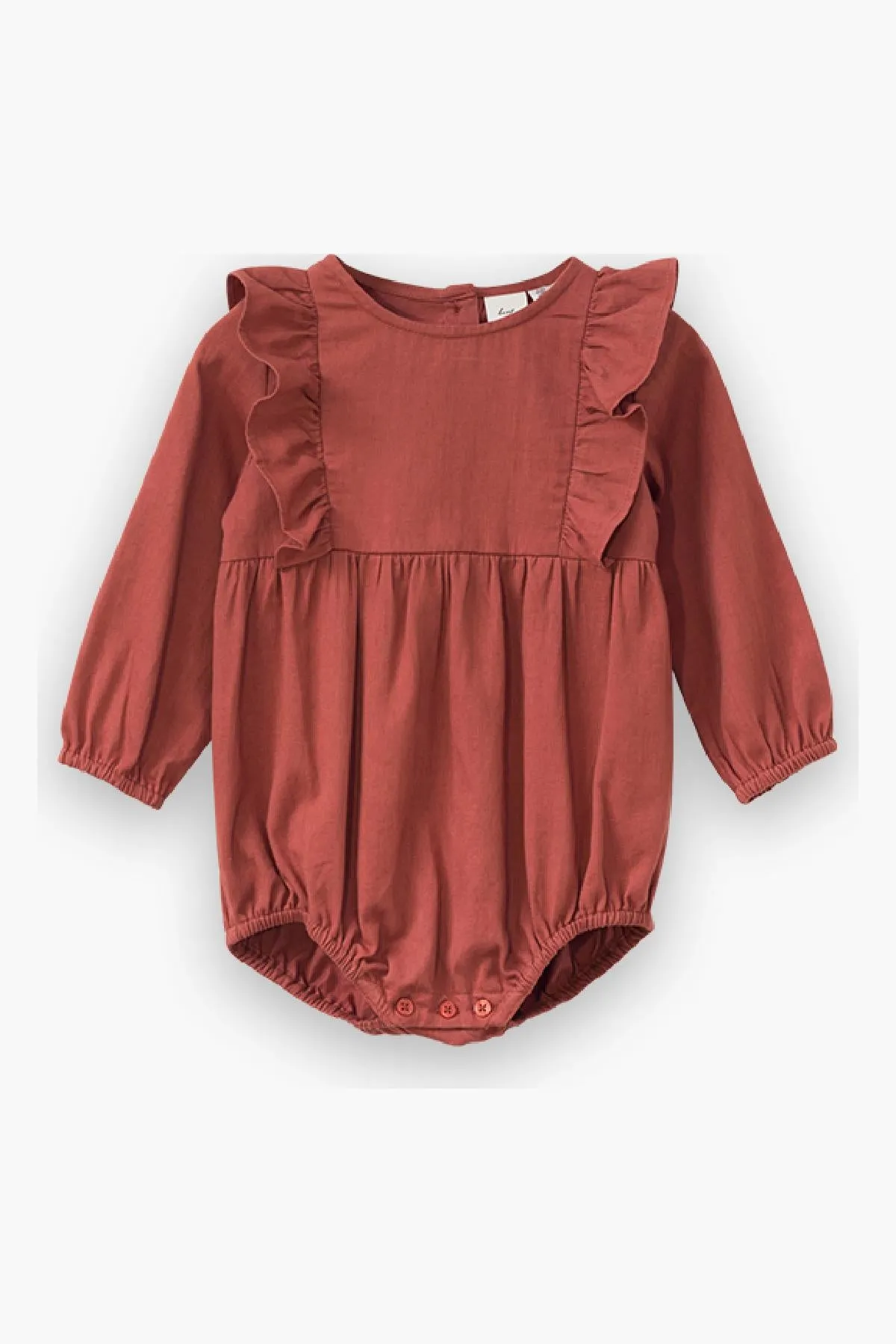 Beet World Bubble Baby Girls Romper