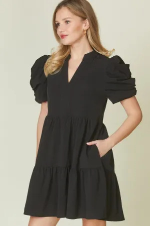 Black Baby Doll Dress