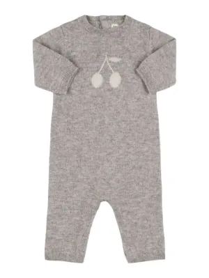 Bonpoint   Cashmere knit romper 