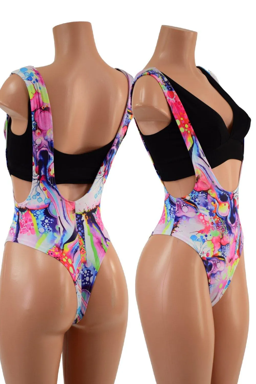 Brazilian Back Suspender Romper in Dreamscape (top sold separately)