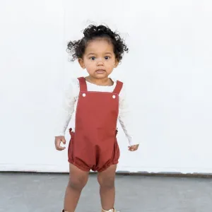 Brown Baby Romper