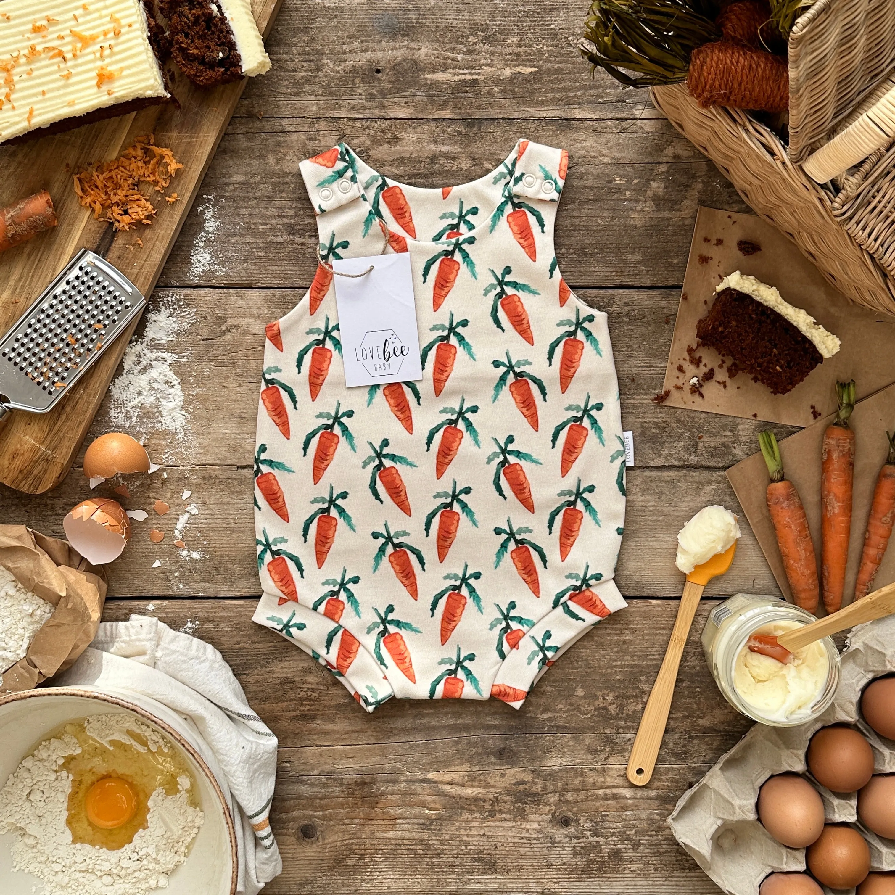 Carrots Bloomer Romper | Ready To Post