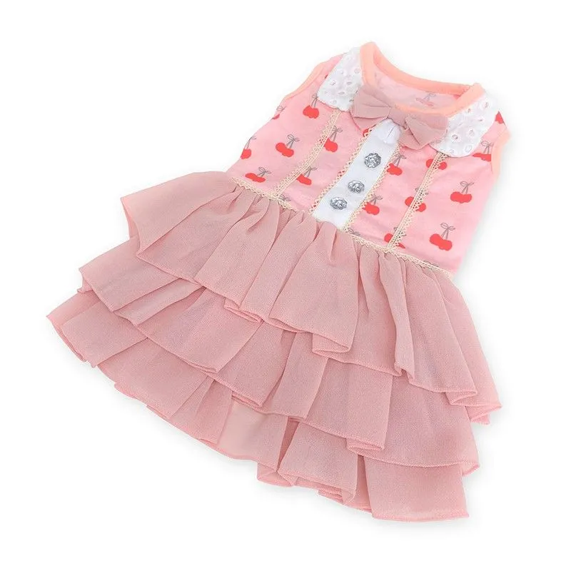 Cherish Cherry Dog Dress