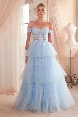 CINDERELLA DIVINE 9315 Tulle Ball Gown