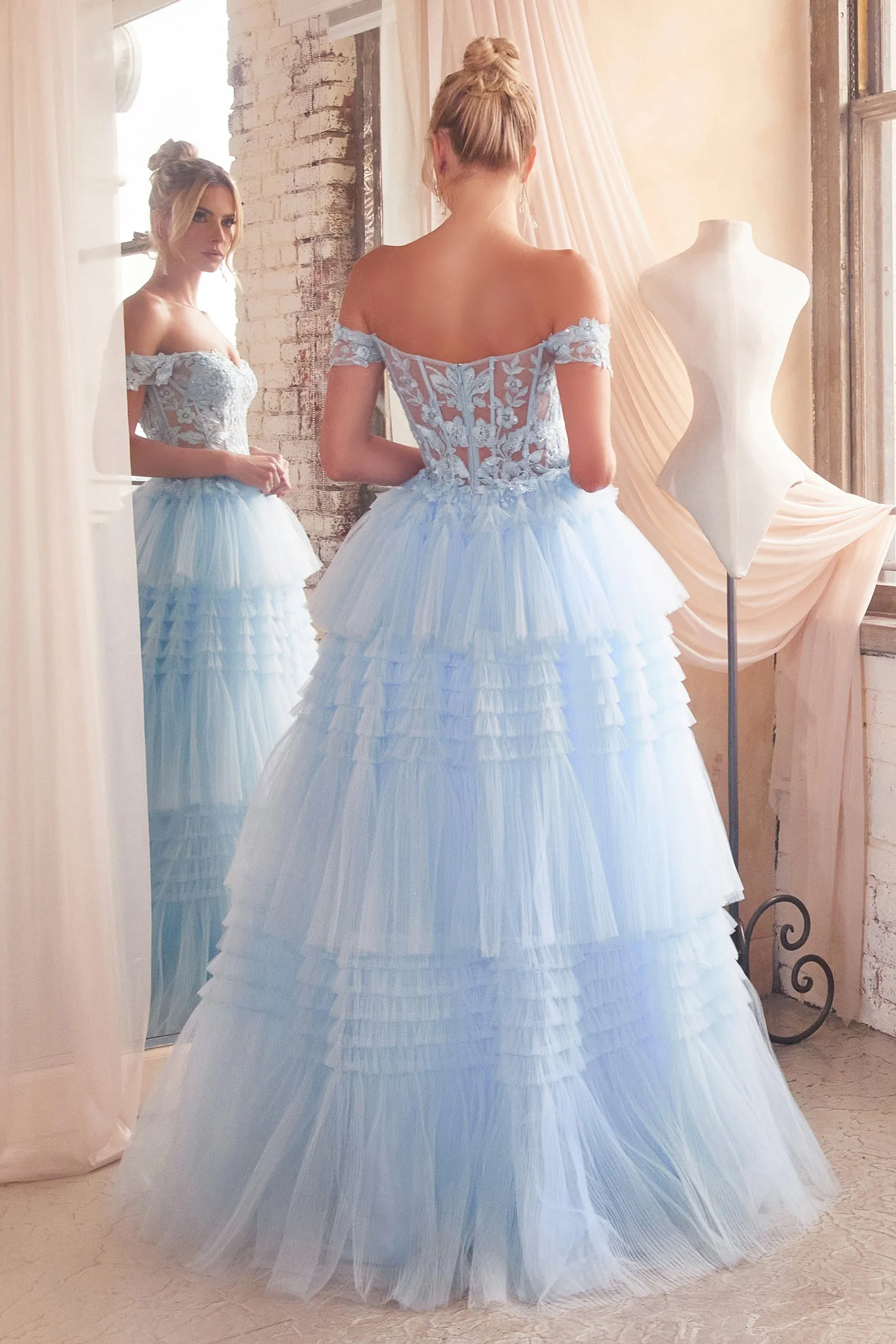 CINDERELLA DIVINE 9315 Tulle Ball Gown