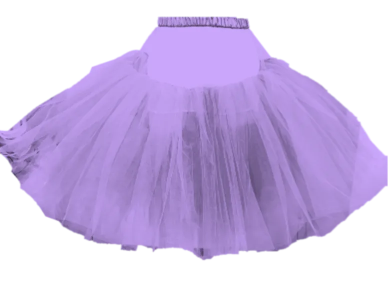 【CLASSIC】TULLE SKIRT - Purple