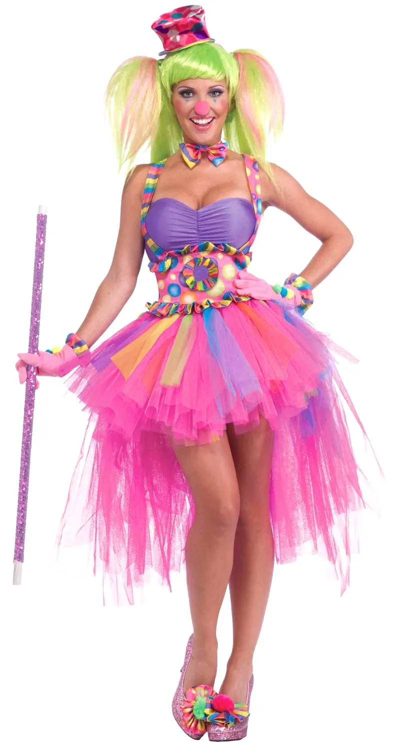 Colourful Clown Costume