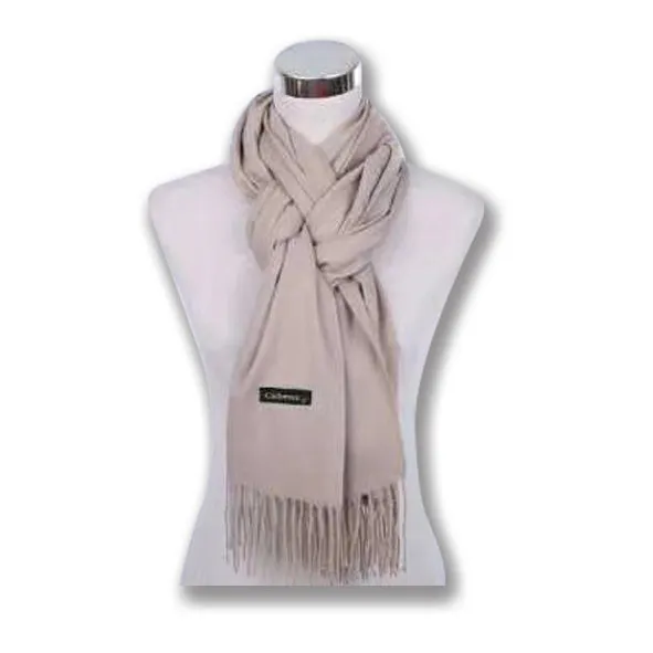 Couthie Plain Coloured Oatmeal Scarf (CS22)