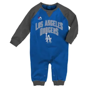 Dodgers Fan Long Sleeve Romper