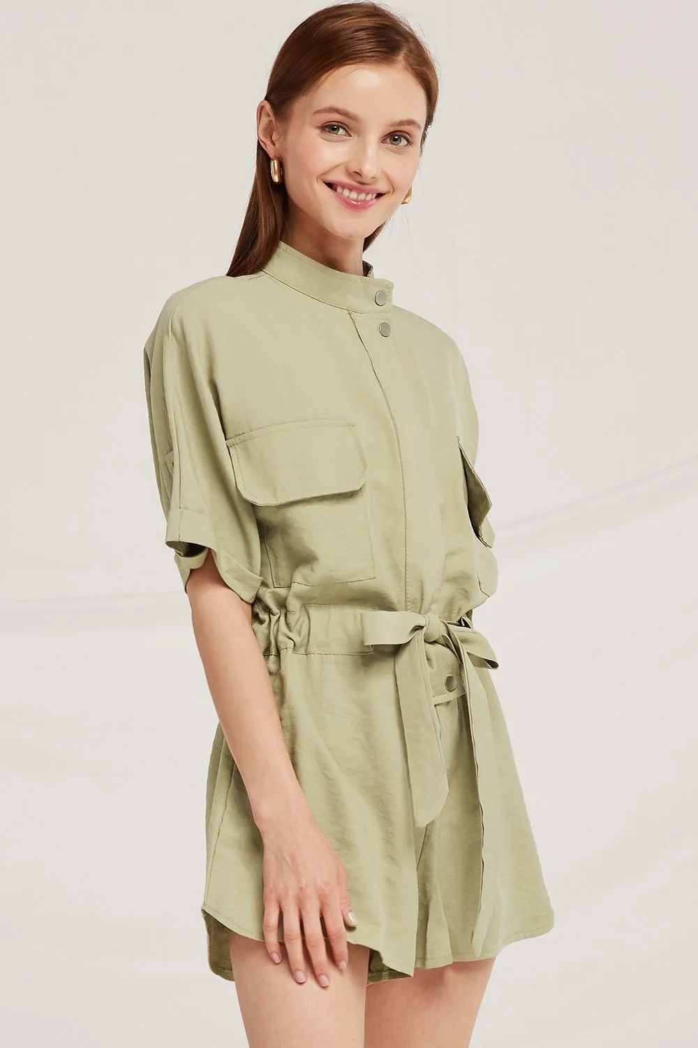 Evelyn Utility Romper