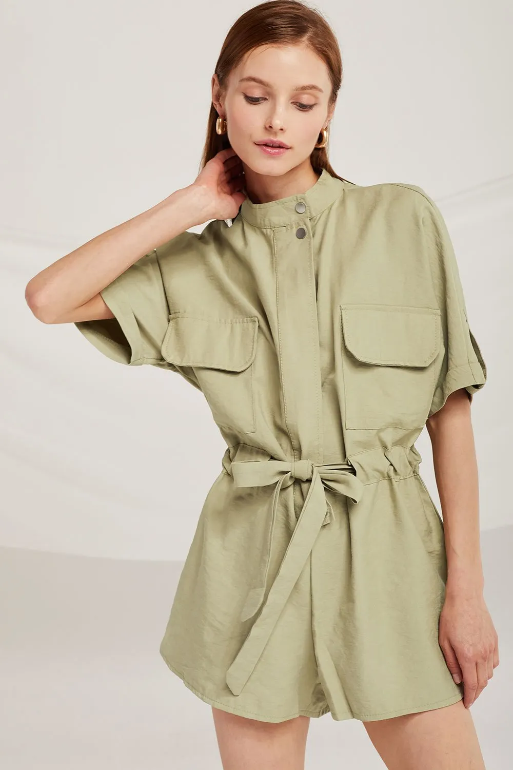 Evelyn Utility Romper