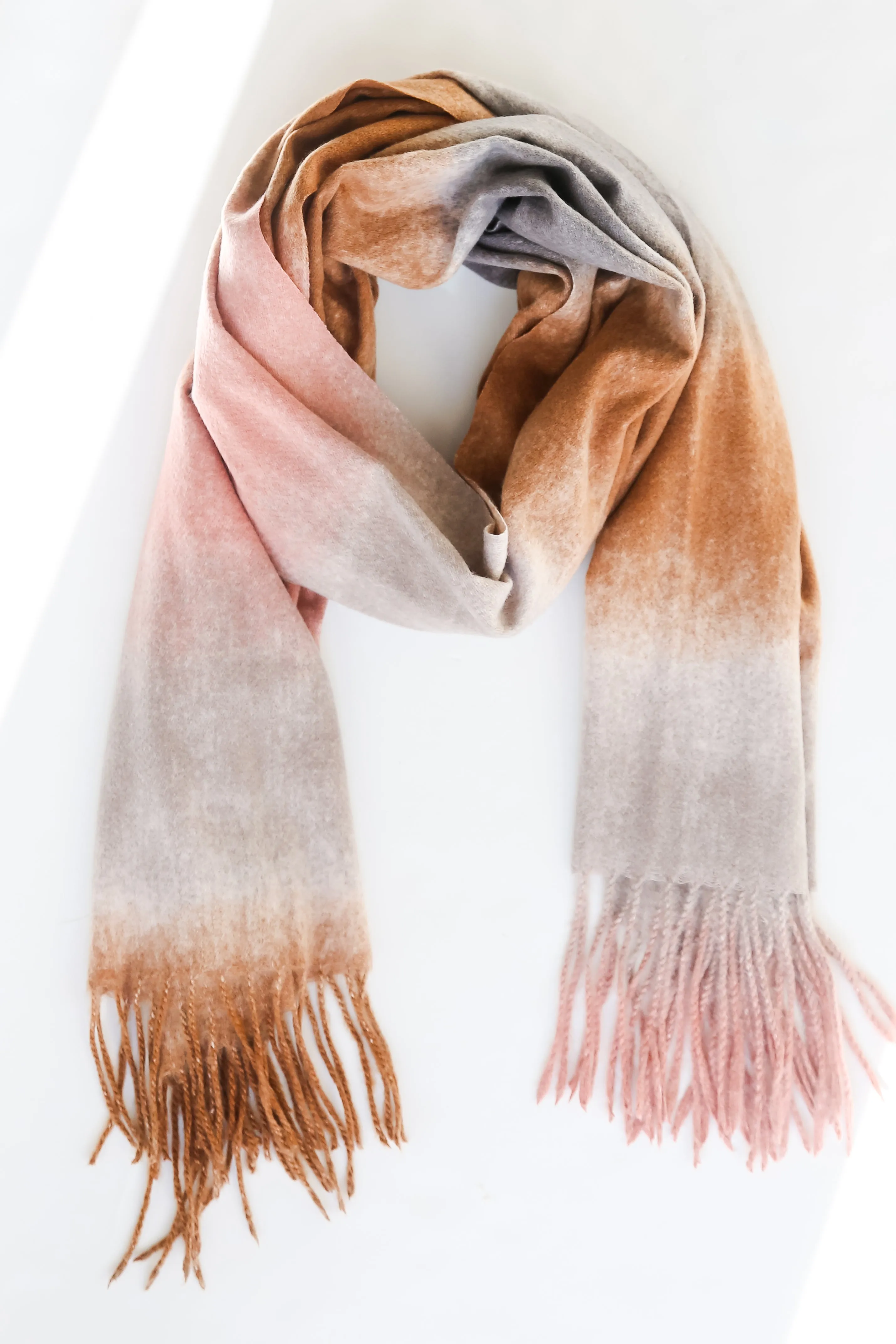 FINAL SALE - Winter Streets Fringe Scarf