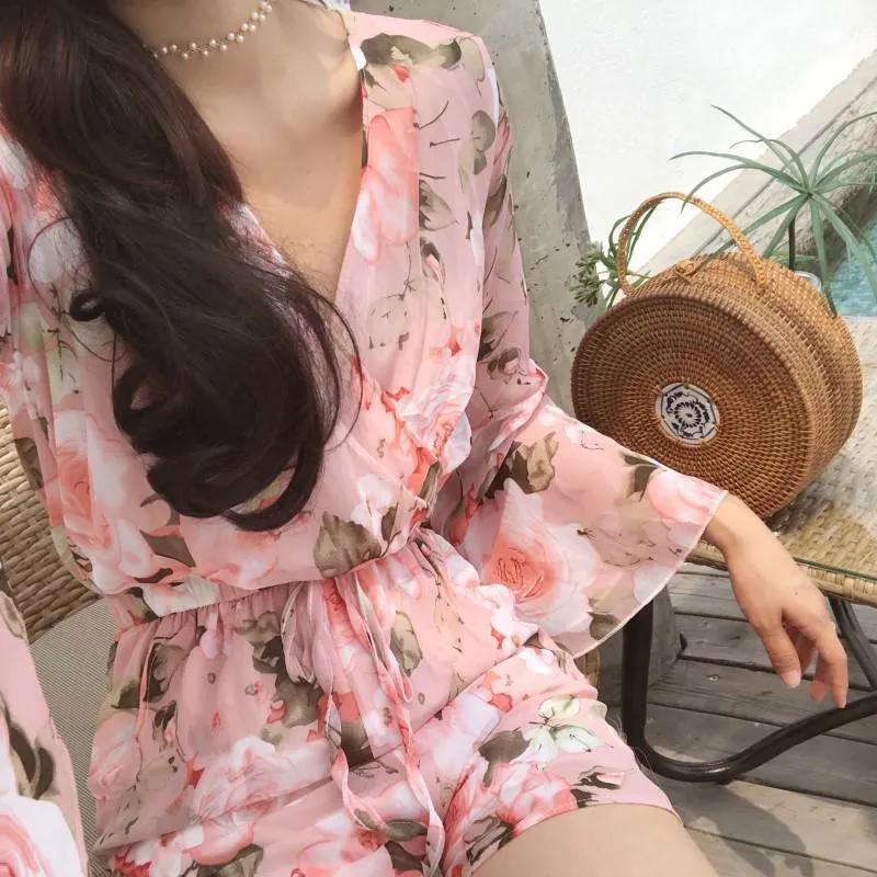 FLORAL FANTASY ROMPER