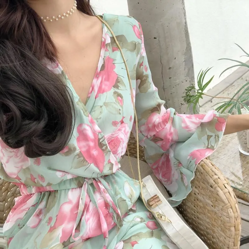 FLORAL FANTASY ROMPER