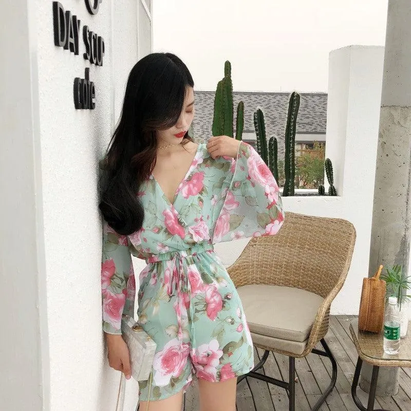 FLORAL FANTASY ROMPER