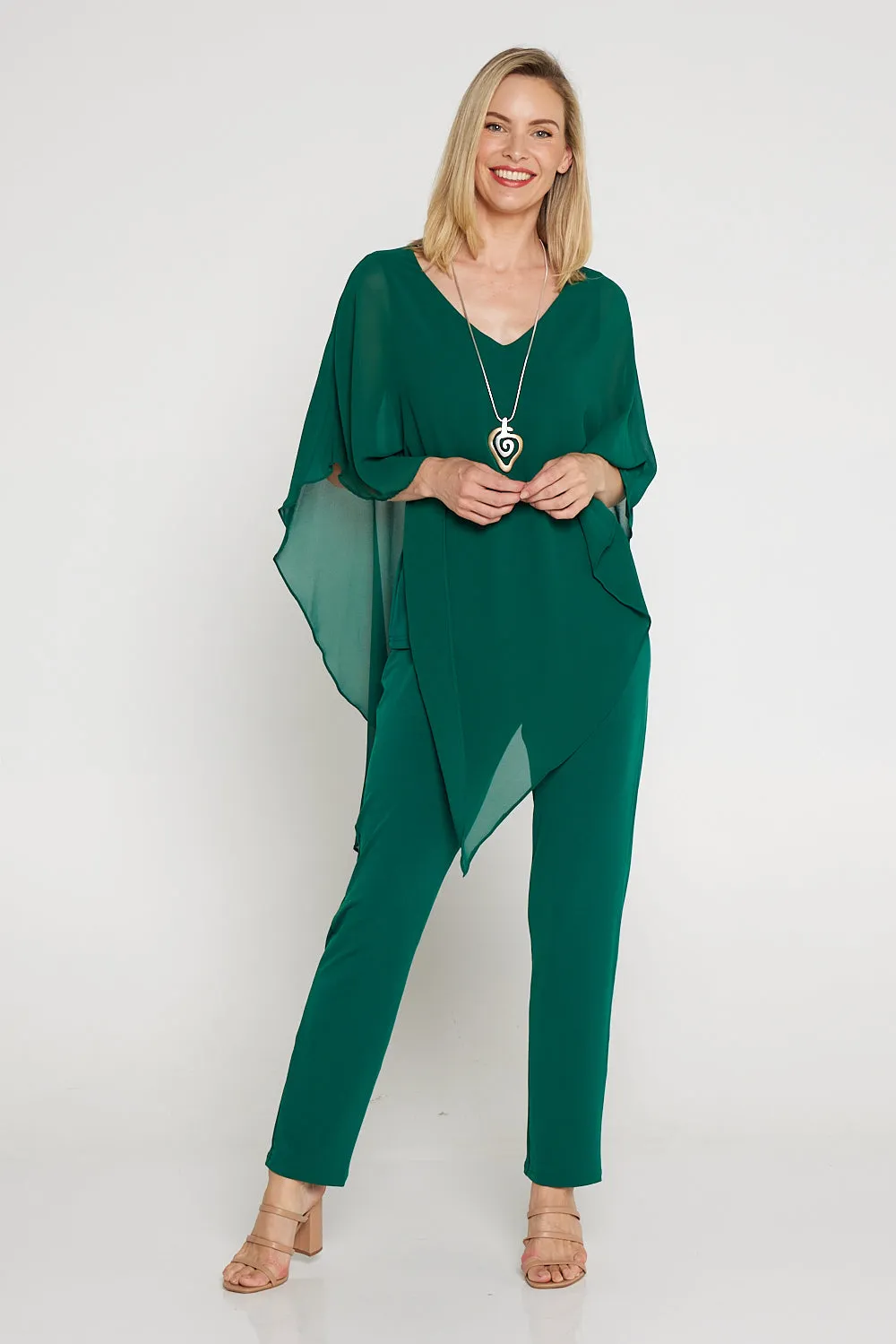 Gianna Pants - Forest Green