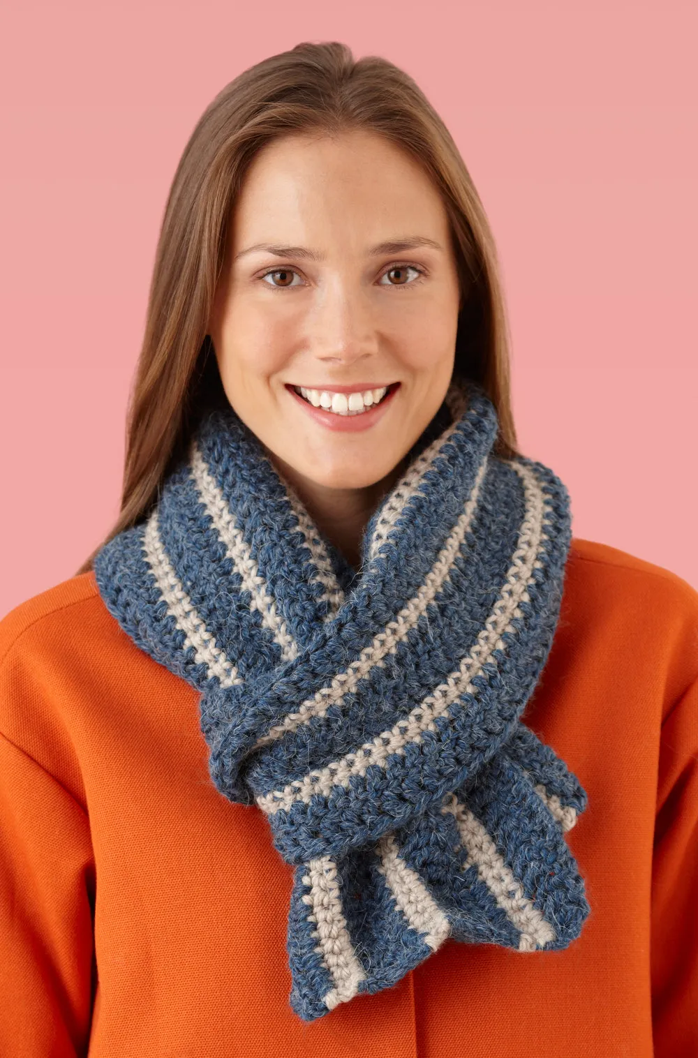 Horizontal Stripe Scarf Pattern (Crochet)