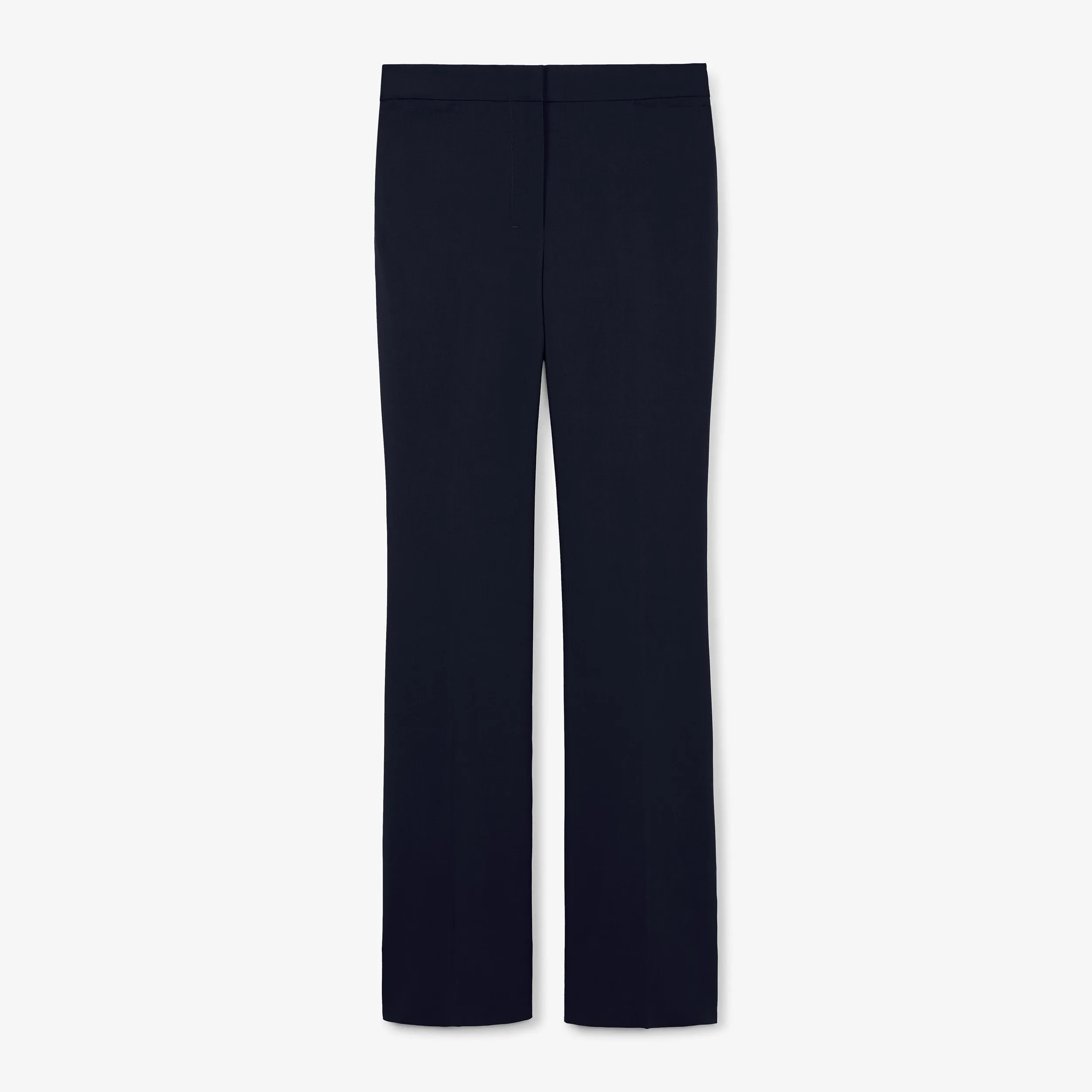 Horton Flare Trouser - Washable Wool Twill :: Dark Navy