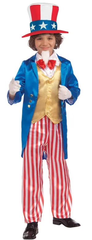 Kids Deluxe Uncle Sam Costume