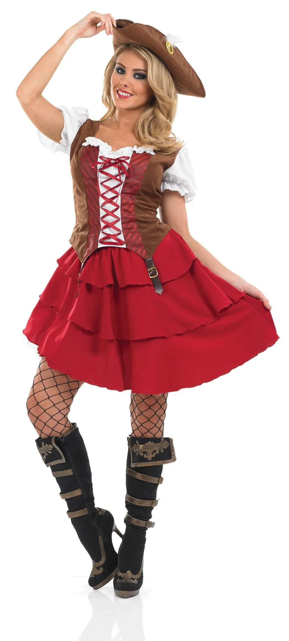 Ladies Deck Hand Pirate Pirates Costume