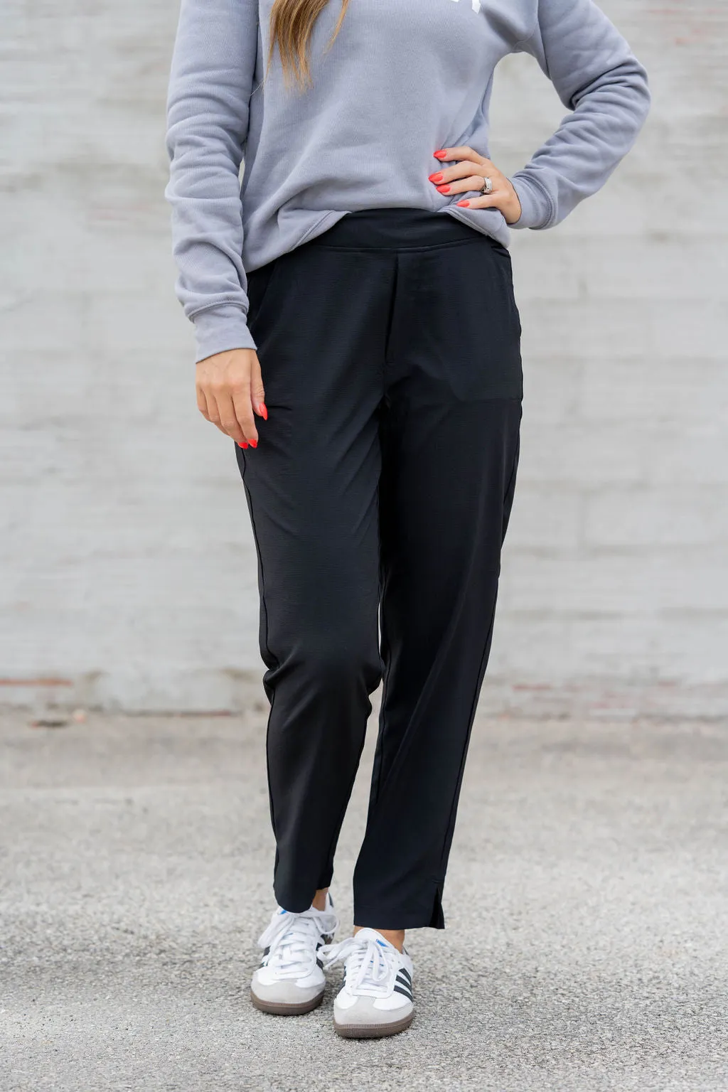 Lightweight Side Slit Pants