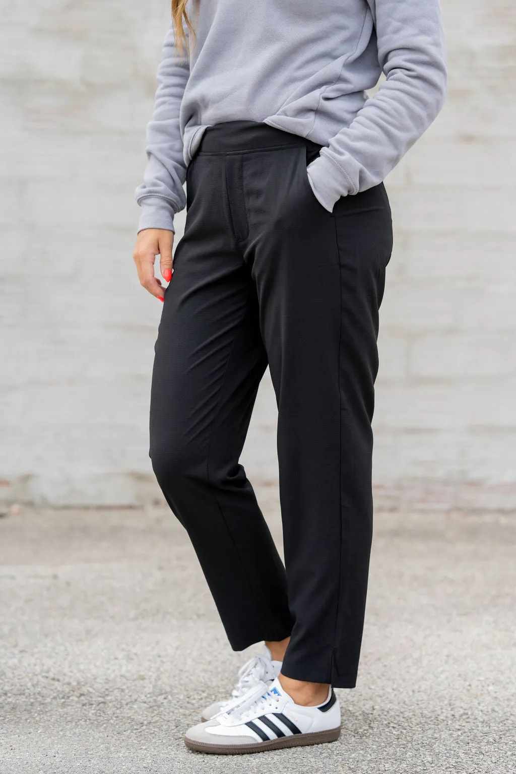 Lightweight Side Slit Pants