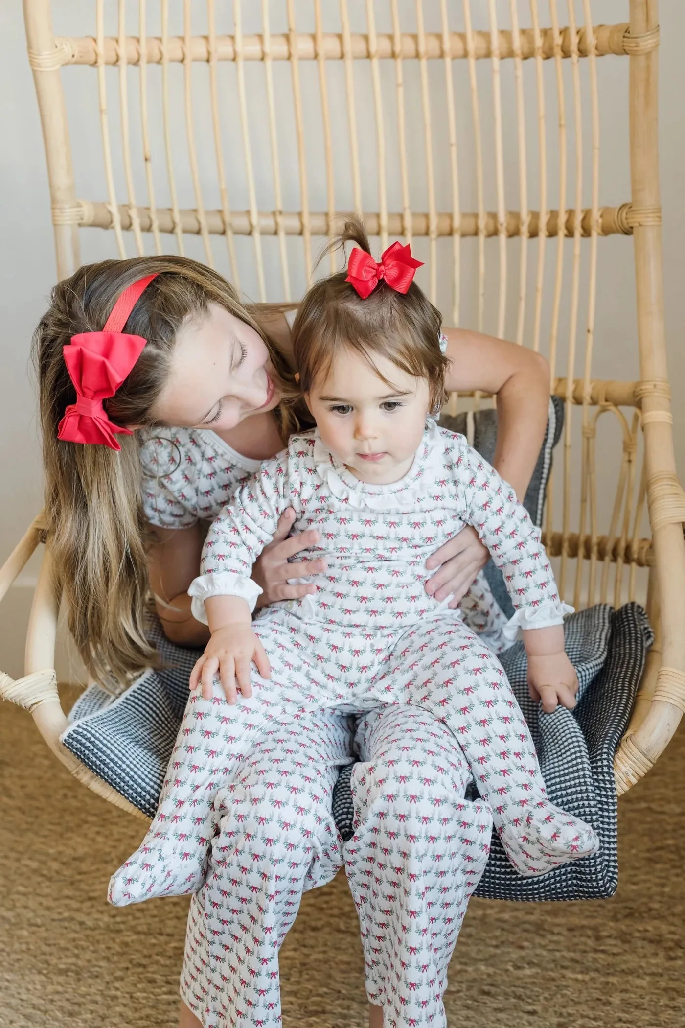 Lucy Romper, Antler Bows