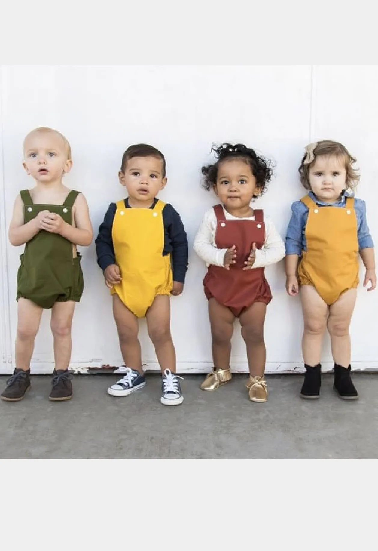 Mustard Baby Romper