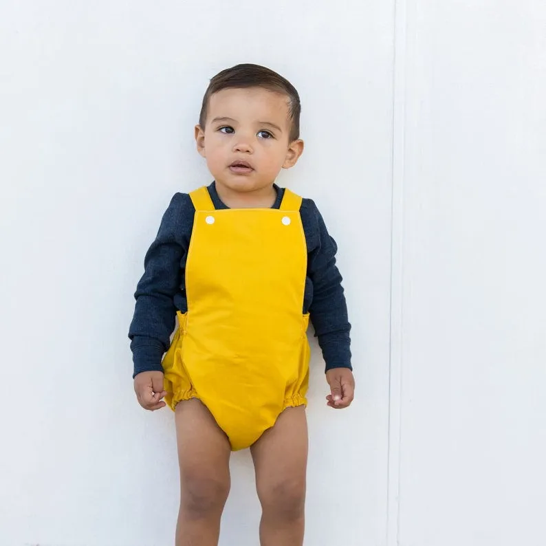 Mustard Baby Romper