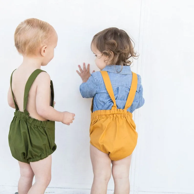 Mustard Baby Romper