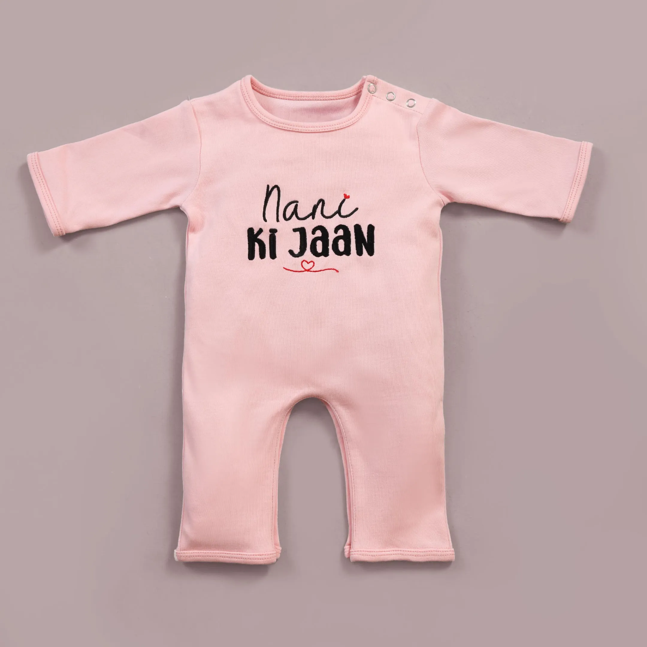 Nani ki Jaan Embroidered Baby Romper