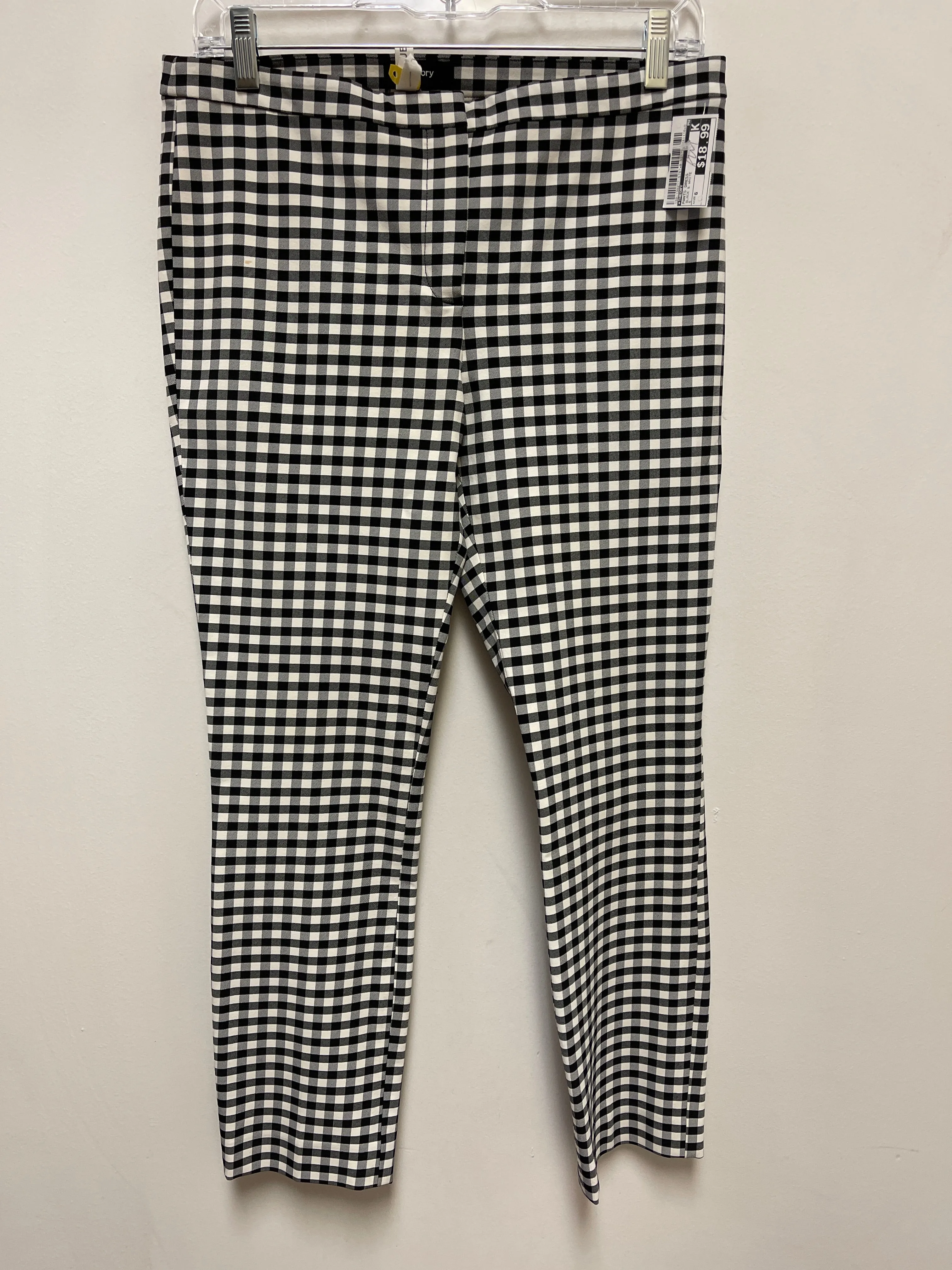 Pants Dress By Theory In Black & White, Size: 6