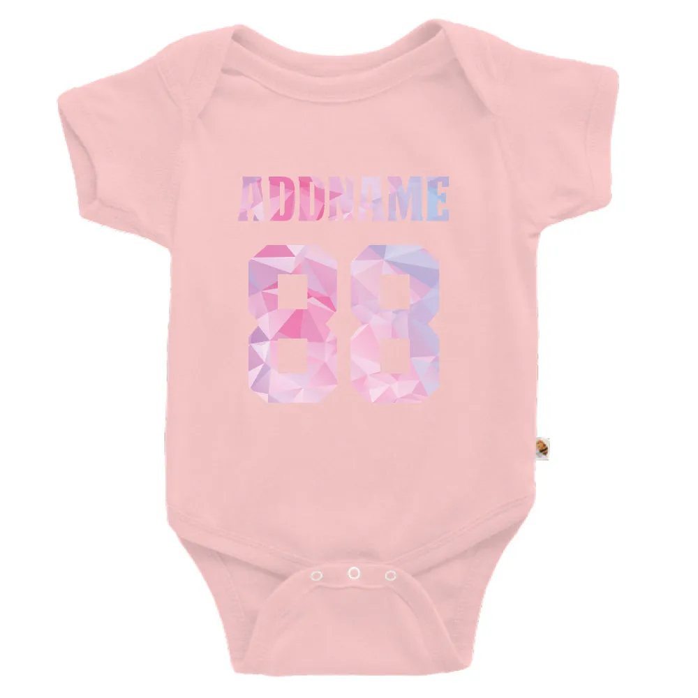 Pastel Polygonal Name with Number (Kids)