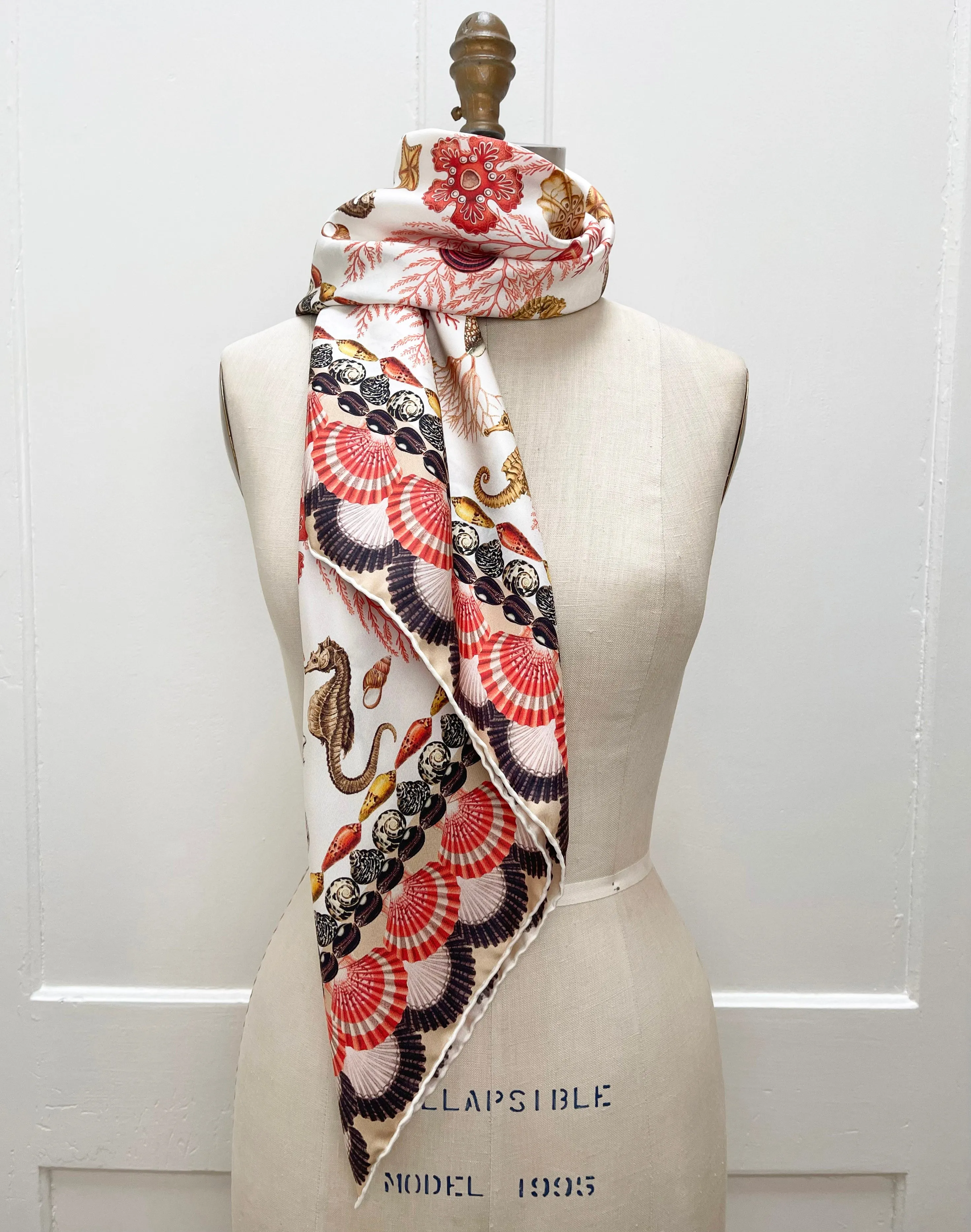 Personalized Scalloped Sanctuary Scarf