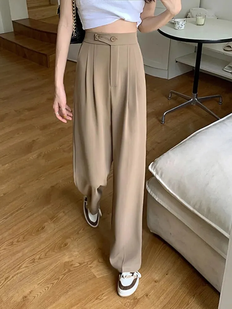 Pleated Pants